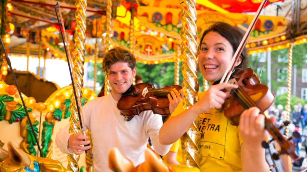 Street Orchestra Merry Go Round